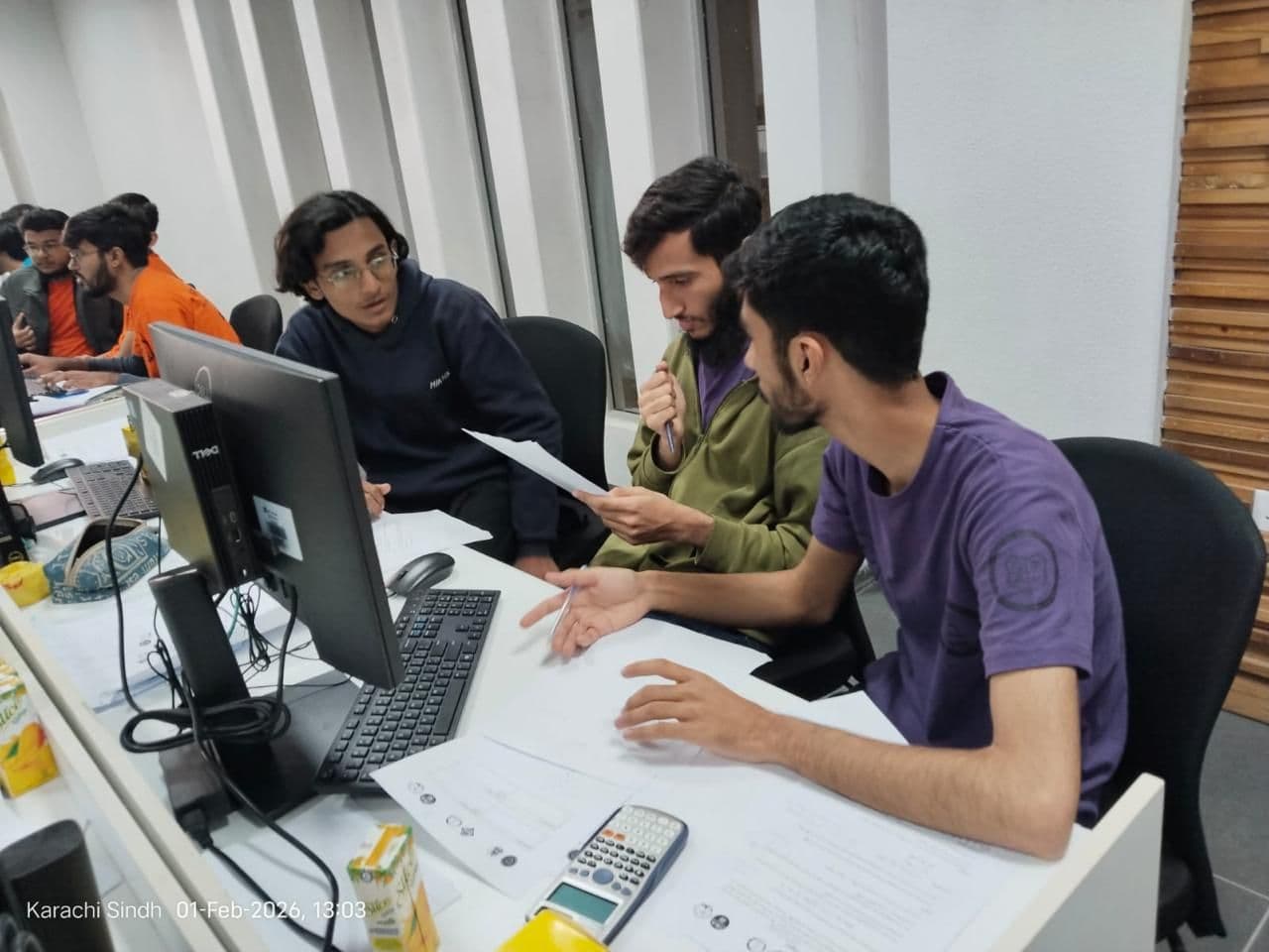 Team — During Contest